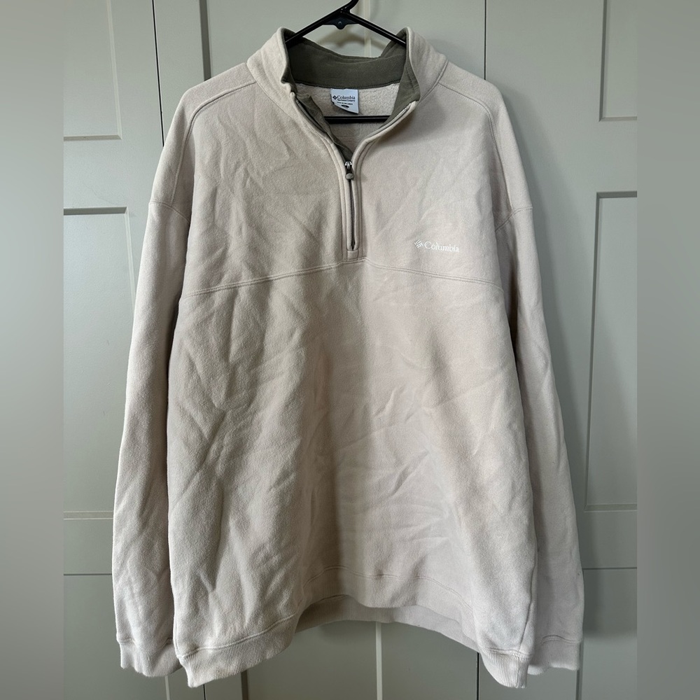 Columbia 1/4 zip fleece pullover